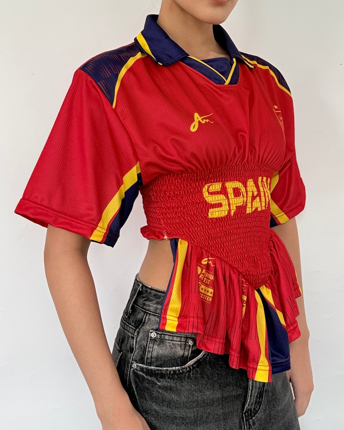 Shirred Jersey - Spain