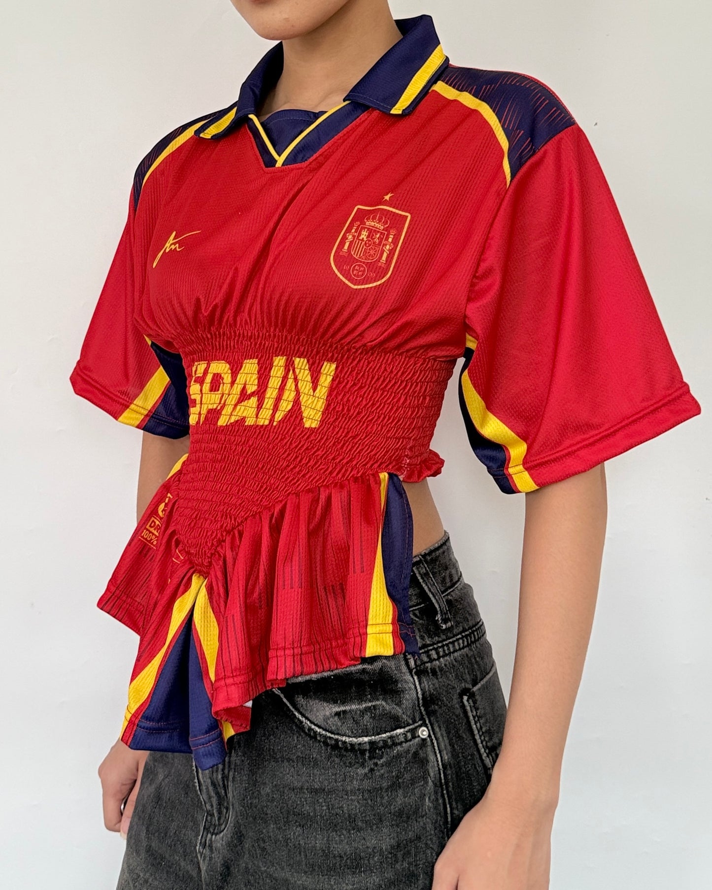 Shirred Jersey - Spain
