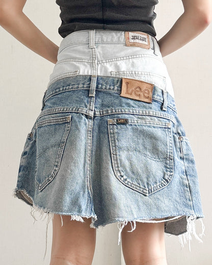 Doubled Mini Skirt 008