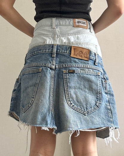 Doubled Mini Skirt 008