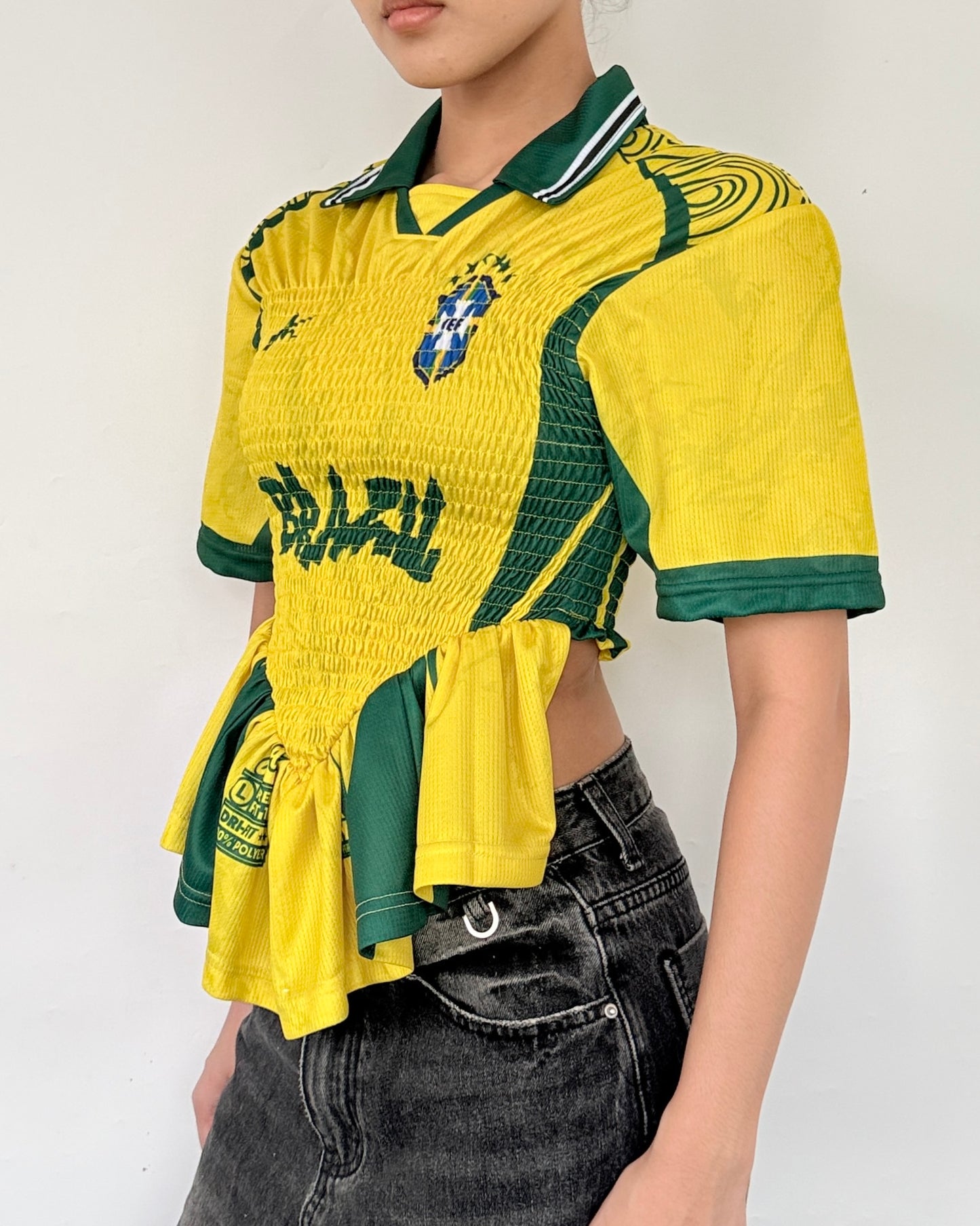 Shirred Jersey - Brazil