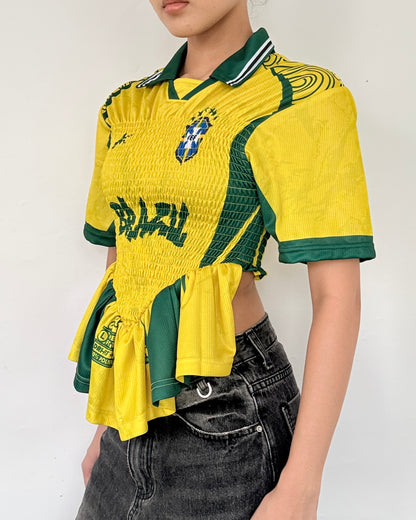 Shirred Jersey - Brazil