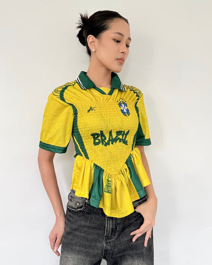 Shirred Jersey - Brazil