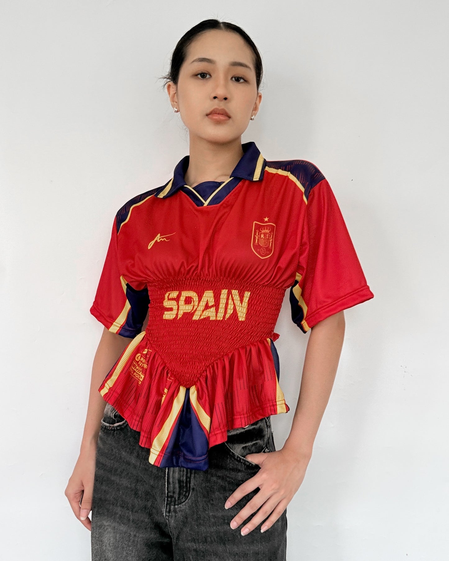 Shirred Jersey - Spain
