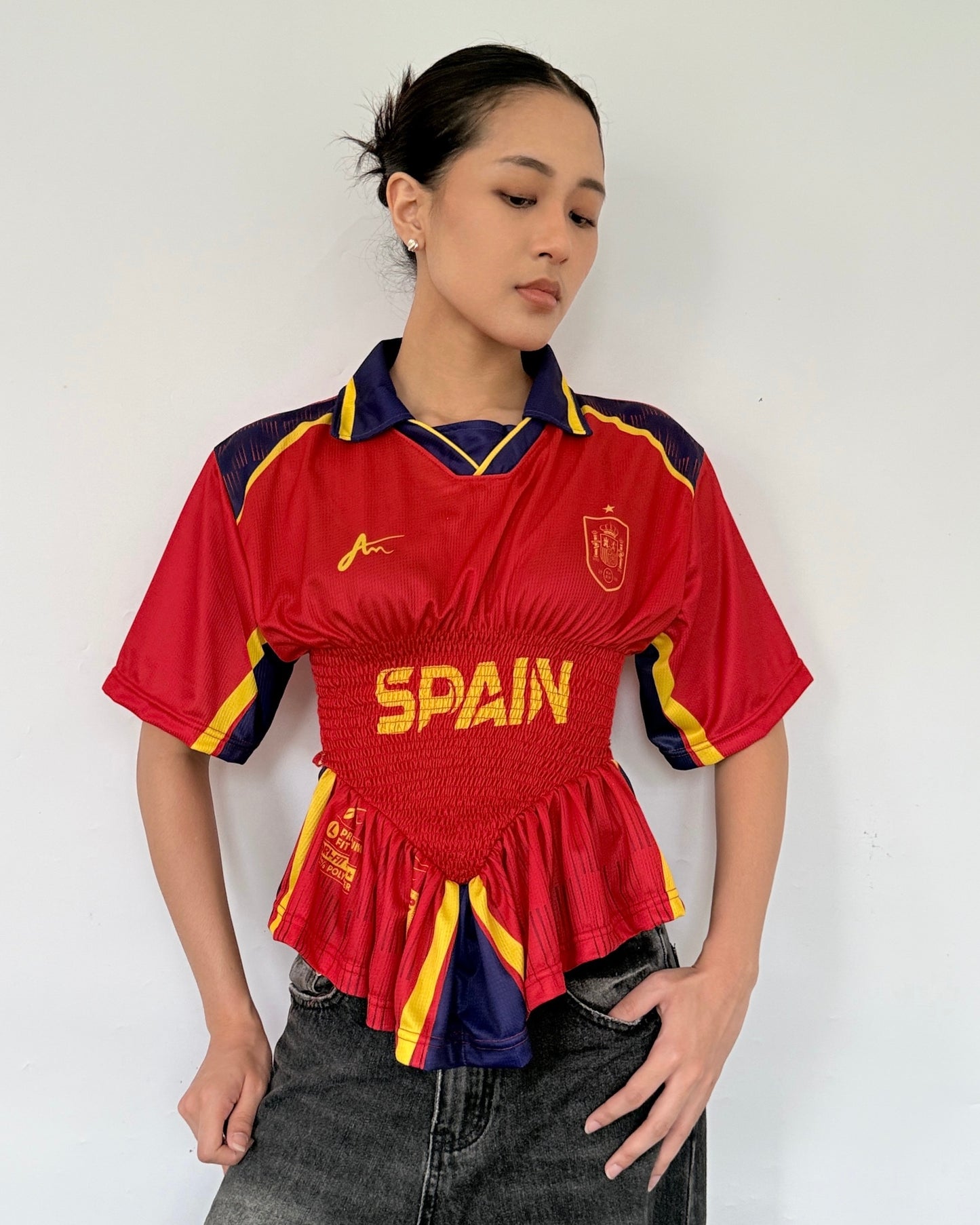 Shirred Jersey - Spain