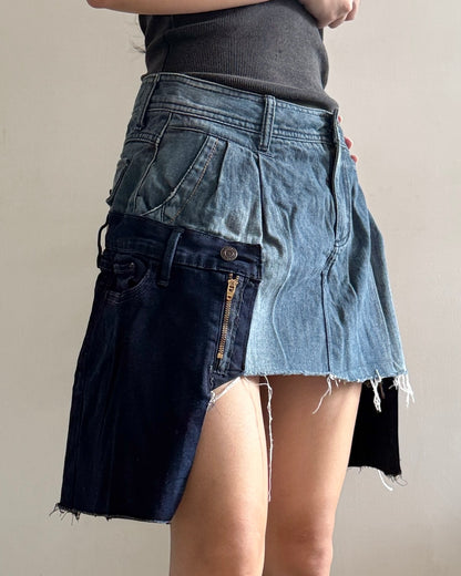 Doubled Mini Skirt 009