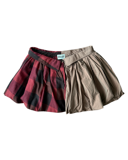 Button-up Balloon Skirt 015