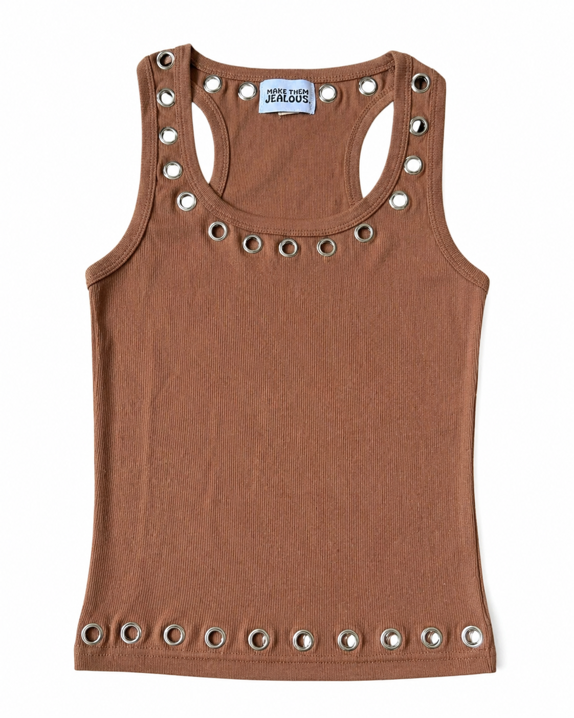 BULLET TANK - BROWN